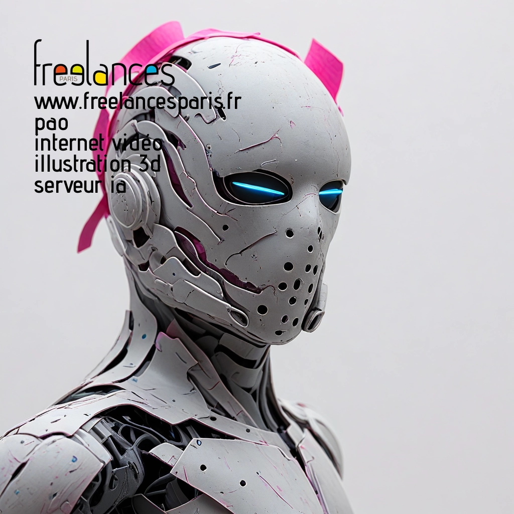 Pao mise en page internet vidéo illustration 3d serveur image IA générative AI freelance paris studio de création magazines BZW5O7J0